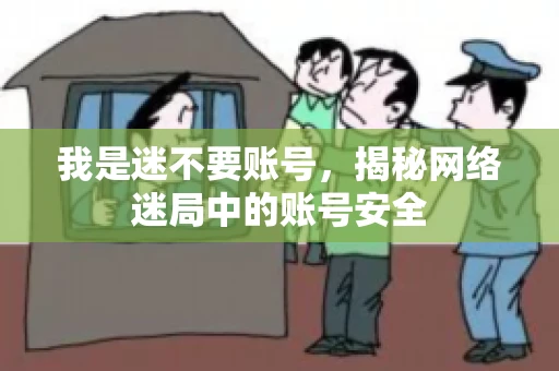我是迷不要账号，揭秘网络迷局中的账号安全