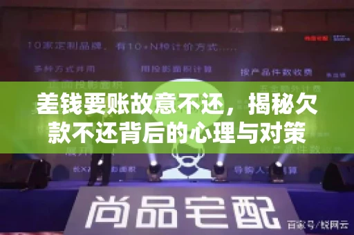 差钱要账故意不还，揭秘欠款不还背后的心理与对策