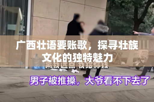 广西壮语要账歌，探寻壮族文化的独特魅力