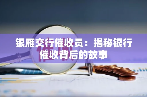 银雁交行催收员：揭秘银行催收背后的故事