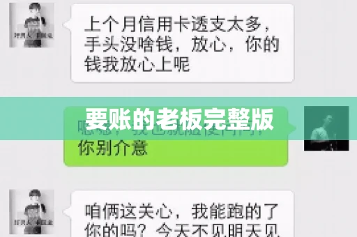 要账的老板完整版