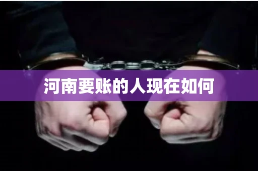 河南要账的人现在如何