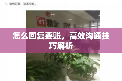 怎么回复要账，高效沟通技巧解析