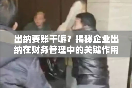 出纳要账干嘛？揭秘企业出纳在财务管理中的关键作用